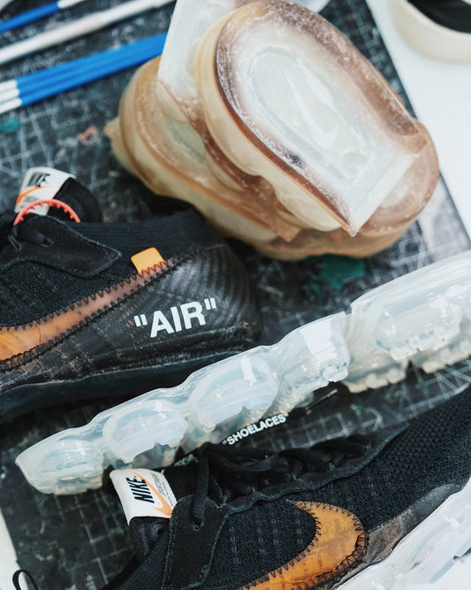 Sole Revival: Restoring Nike x Off-White Vapormax with Expert Sole Replacement